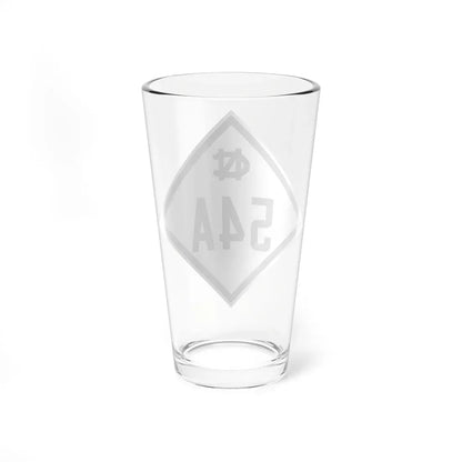 NC 54A 1945 (North Carolina) (Road Sign) Pint Glass 16oz - Go Mug Yourself