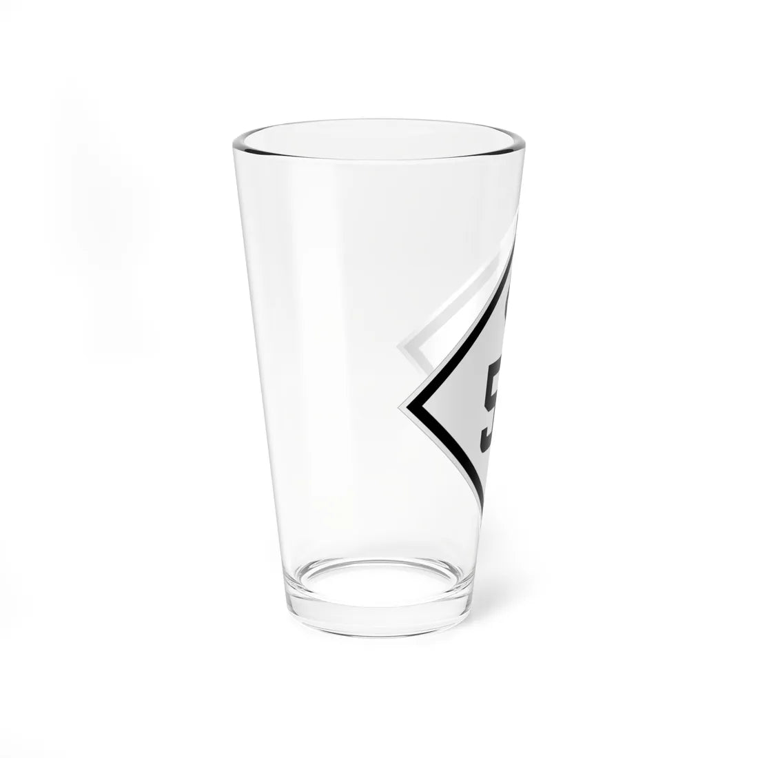 NC 56 1945 (North Carolina) (Road Sign) Pint Glass 16oz - Go Mug Yourself