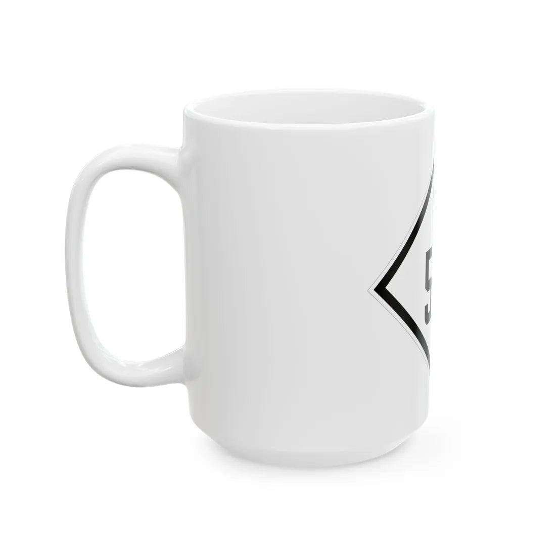 NC 561 1945 (North Carolina) (Road Sign) White Coffee Mug - Go Mug Yourself