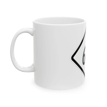 NC 603 1957 (North Carolina) (Road Sign) White Coffee Mug - Go Mug Yourself