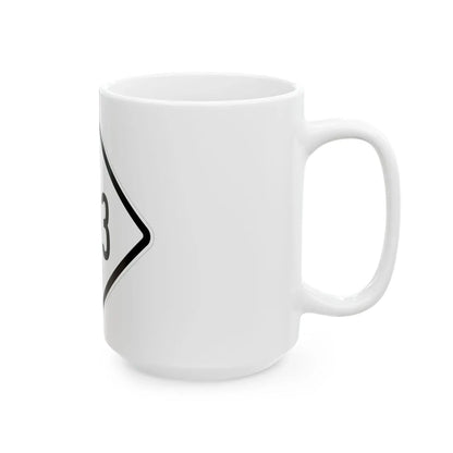 NC 603 1957 (North Carolina) (Road Sign) White Coffee Mug - Go Mug Yourself
