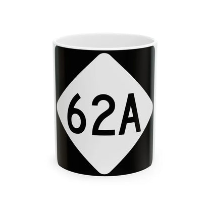 NC 62A (North Carolina) (Road Sign) White Coffee Mug 11oz - Go Mug Yourself