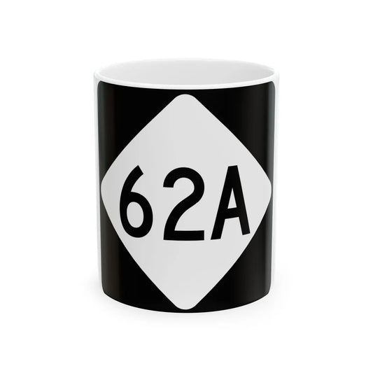 NC 62A (North Carolina) (Road Sign) White Coffee Mug 11oz - Go Mug Yourself