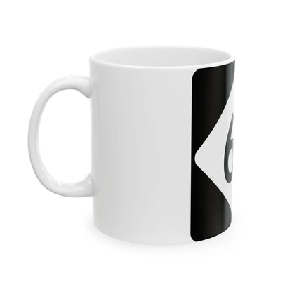 NC 69 (North Carolina) (Road Sign) White Coffee Mug - Go Mug Yourself
