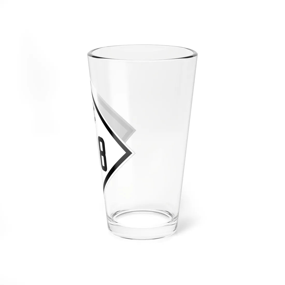 NC 708 1945 (North Carolina) (Road Sign) Pint Glass 16oz - Go Mug Yourself