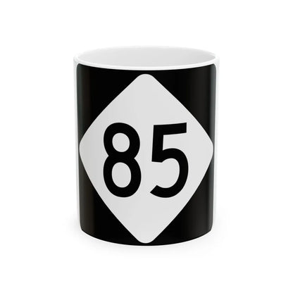 NC 85 (North Carolina) (Road Sign) White Coffee Mug 11oz - Go Mug Yourself