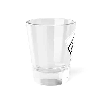 NC 87A 1957 (North Carolina) (Road Sign) Shot Glass 1.5oz - Go Mug Yourself