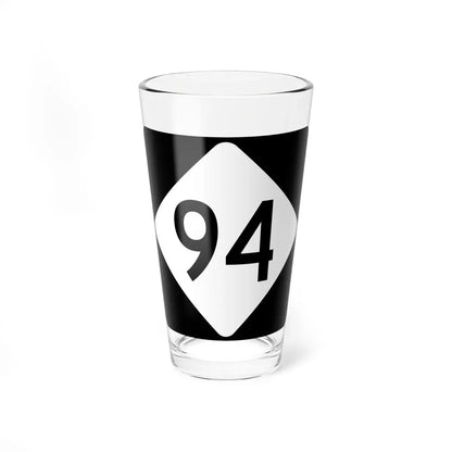 NC 94 (North Carolina) (Road Sign) Pint Glass 16oz 16oz - Go Mug Yourself