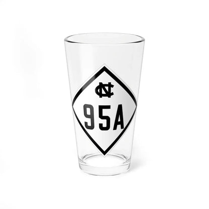 NC 95A 1945 (North Carolina) (Road Sign) Pint Glass 16oz 16oz - Go Mug Yourself