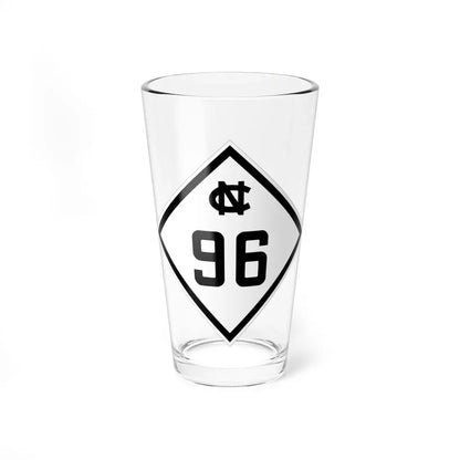 NC 96 1945 (North Carolina) (Road Sign) Pint Glass 16oz 16oz - Go Mug Yourself