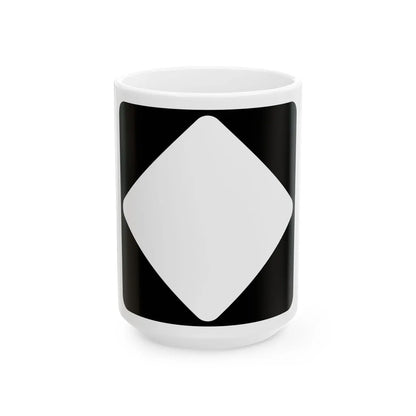 NC blank (North Carolina) (Road Sign) White Coffee Mug 15oz - Go Mug Yourself