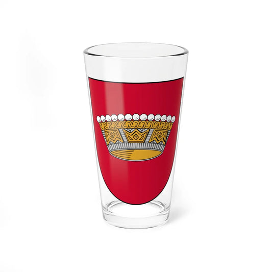 Nīcas novads COA (Latvia) (Coat of Arms) Pint Glass 16oz 16oz - Go Mug Yourself
