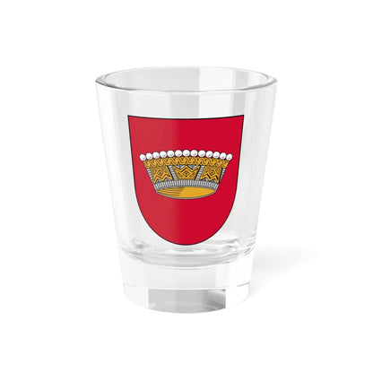 Nīcas novads COA (Latvia) (Coat of Arms) Shot Glass 1.5oz 1.5oz - Go Mug Yourself
