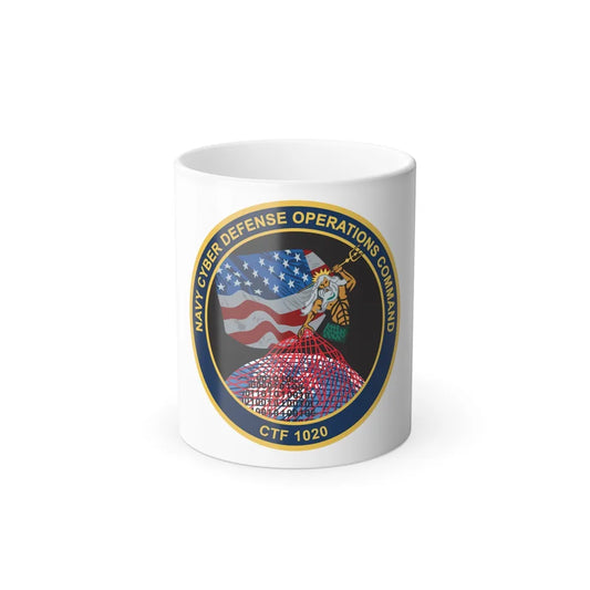 NCDOC CPOA CTF 1020 (U.S. Navy) Color Changing Mug 11oz-11oz-Go Mug Yourself