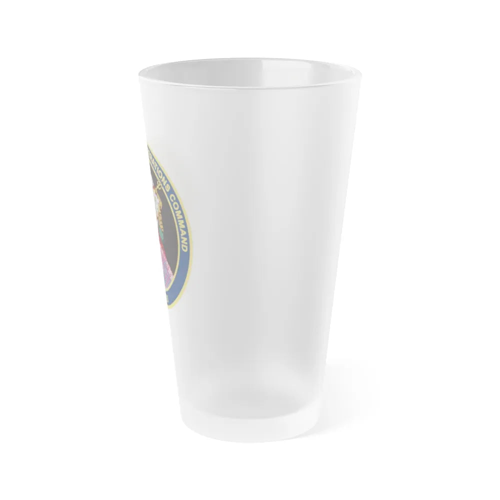 NCDOC CPOA CTF 1020 (U.S. Navy) Frosted Pint Glass 16oz-Go Mug Yourself