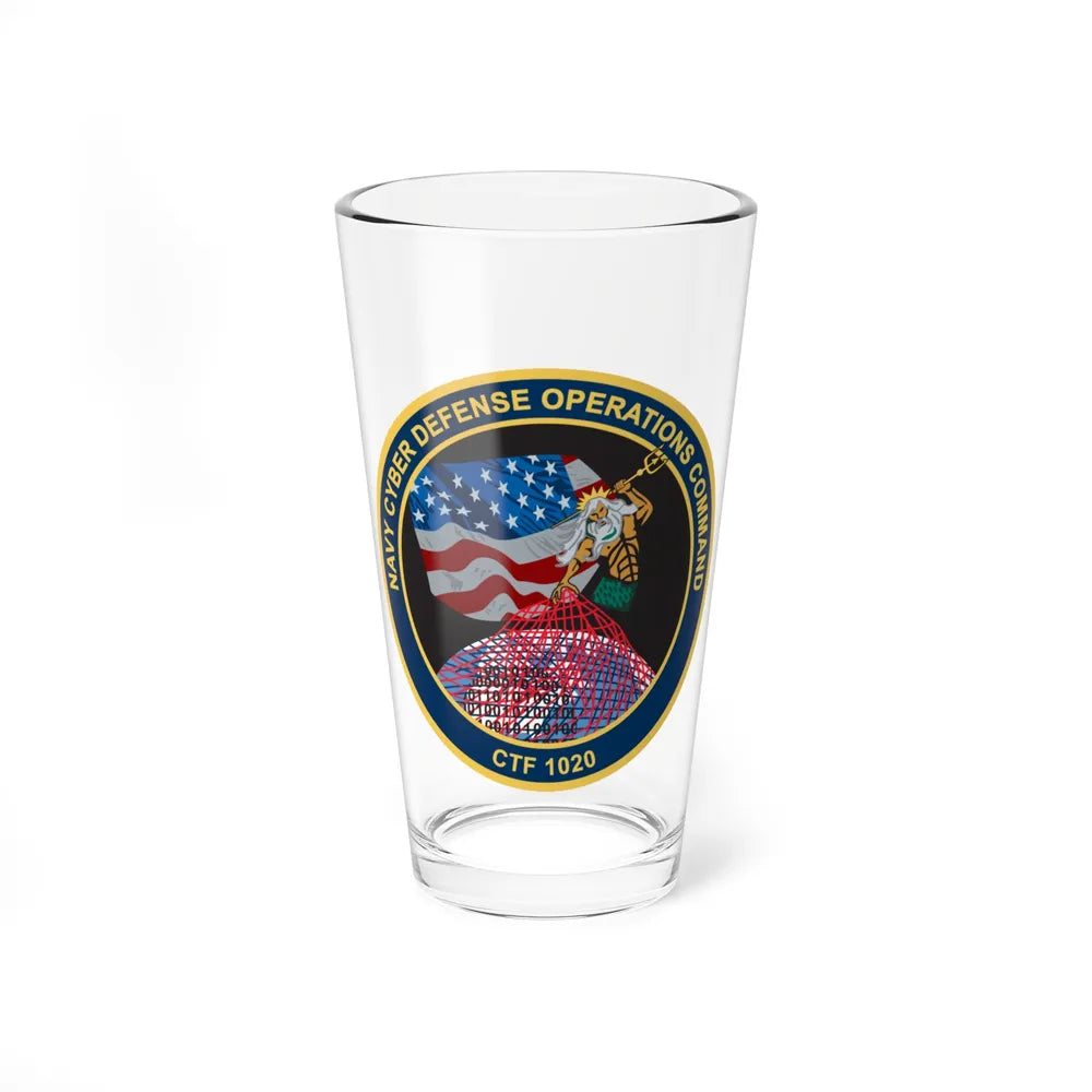 NCDOC CPOA CTF 1020 (U.S. Navy) Pint Glass 16oz-16oz-Go Mug Yourself