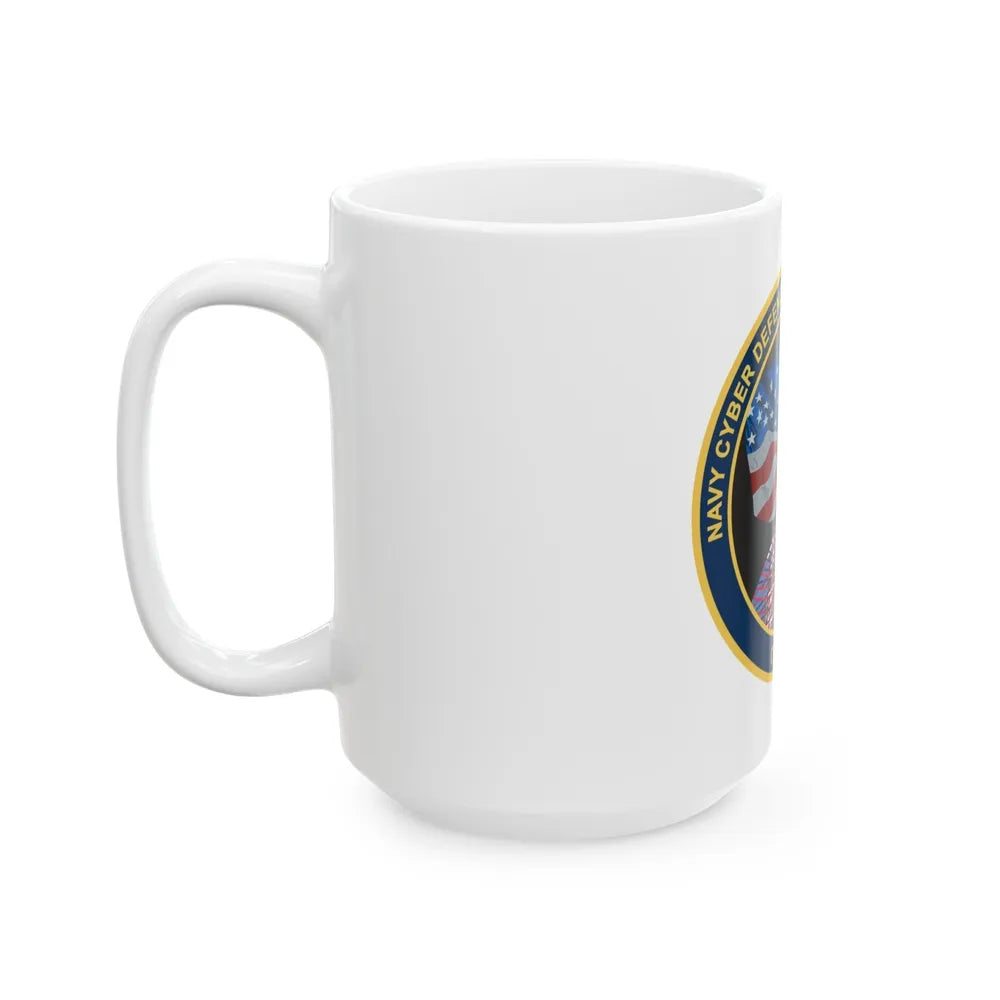 NCDOC CPOA CTF 1020 (U.S. Navy) White Coffee Mug-Go Mug Yourself