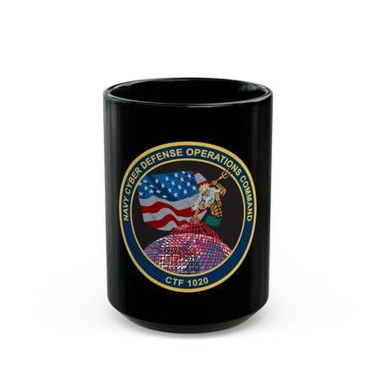 NCDOC CPOA CTF 1020 (U.S. Navy) Black Coffee Mug 15oz - Go Mug Yourself