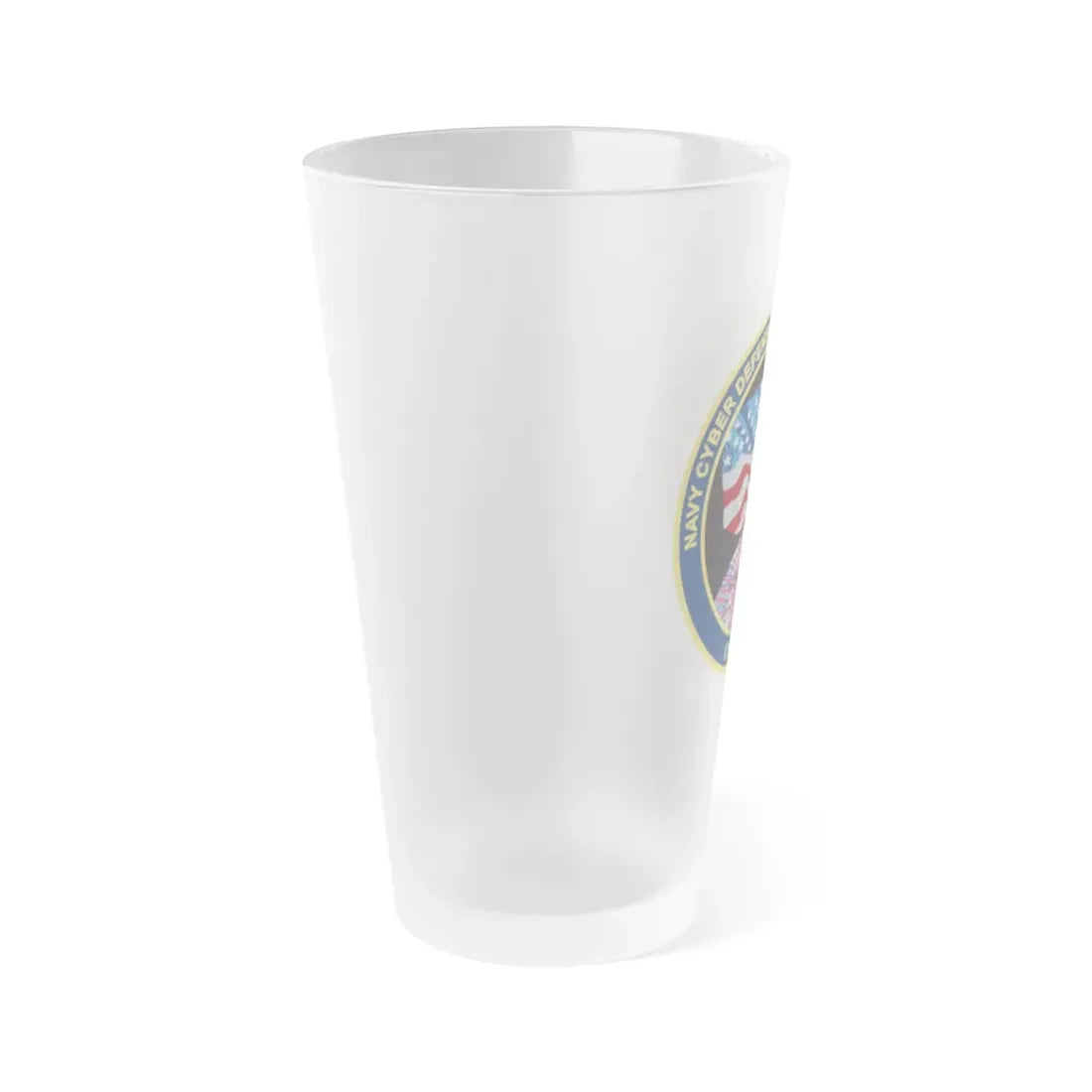 NCDOC CPOA CTF 1020 (U.S. Navy) Frosted Pint Glass 16oz - Go Mug Yourself