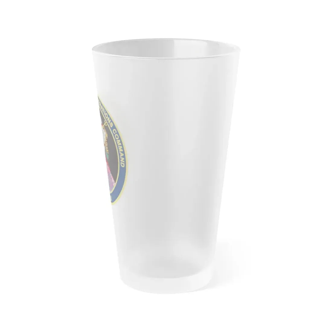 NCDOC CPOA CTF 1020 (U.S. Navy) Frosted Pint Glass 16oz - Go Mug Yourself