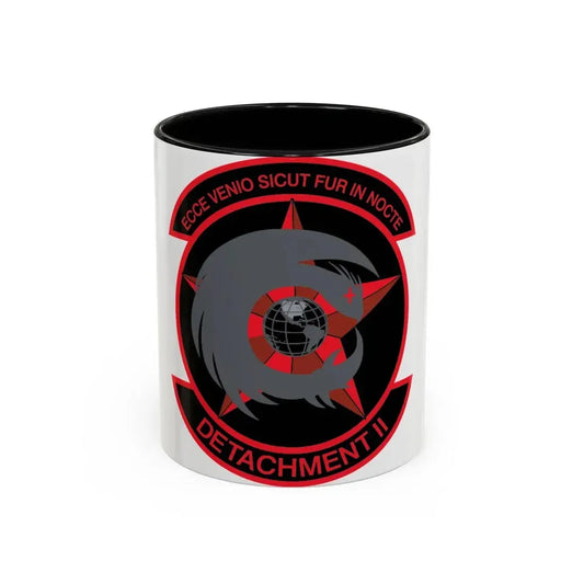 NCOIC Detachment 2 (U.S. Air Force) Accent Coffee Mug 11oz Black - Go Mug Yourself