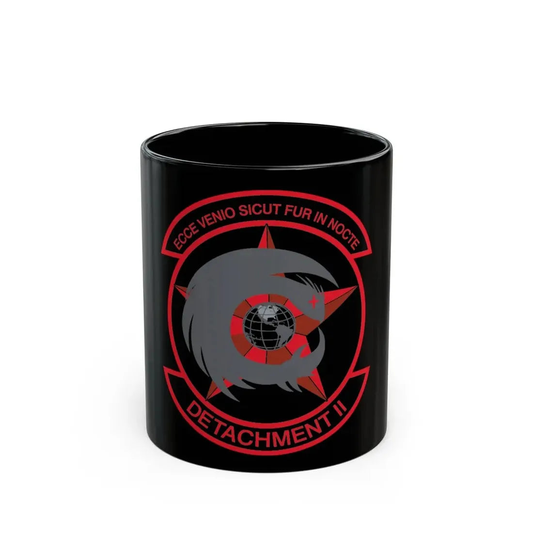 NCOIC Detachment 2 (U.S. Air Force) Black Coffee Mug 11oz - Go Mug Yourself