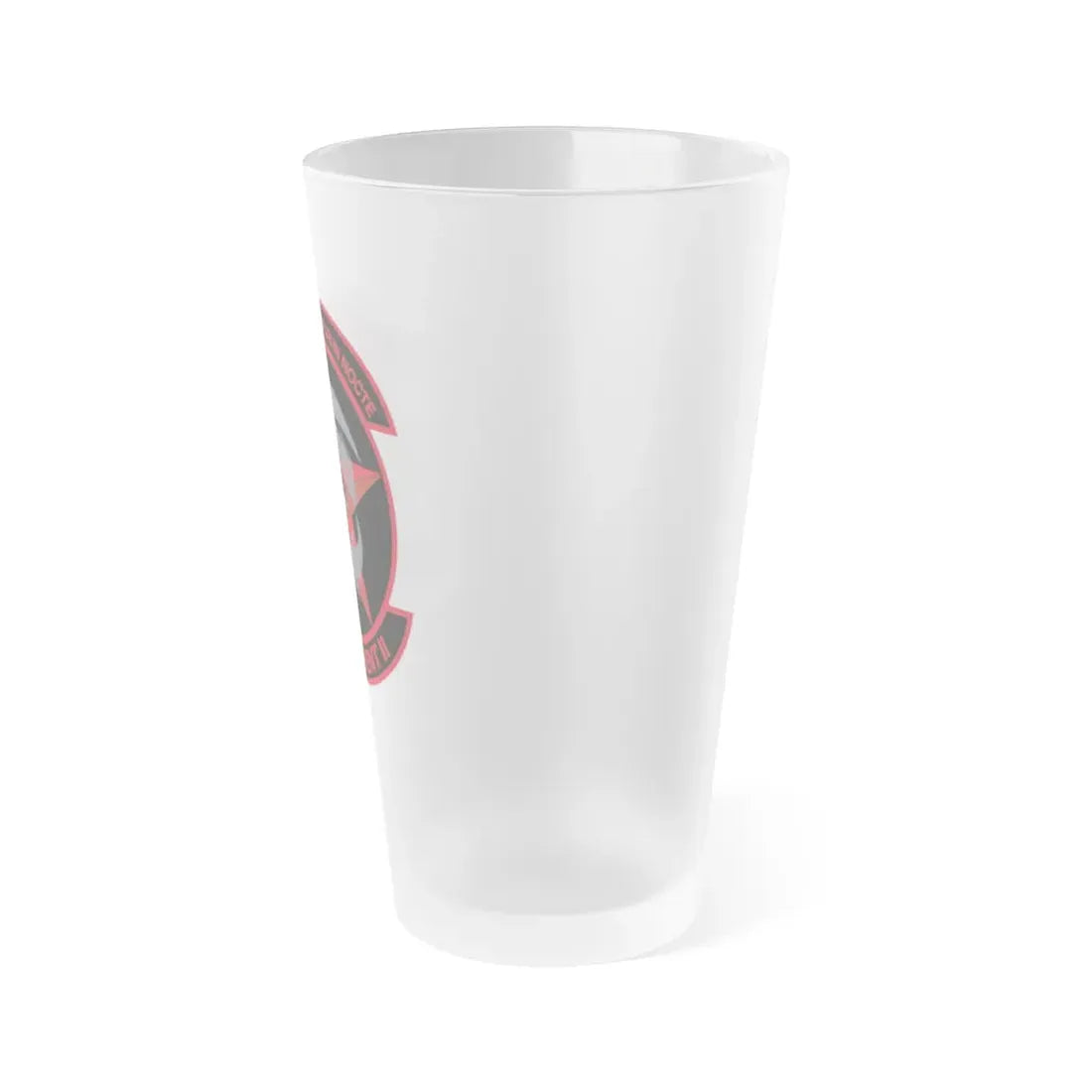 NCOIC Detachment 2 (U.S. Air Force) Frosted Pint Glass 16oz - Go Mug Yourself