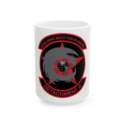 NCOIC Detachment 2 (U.S. Air Force) White Coffee Mug 15oz - Go Mug Yourself