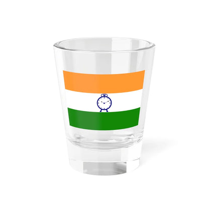 NCP-flag (India) Shot Glass 1.5oz 1.5oz - Go Mug Yourself