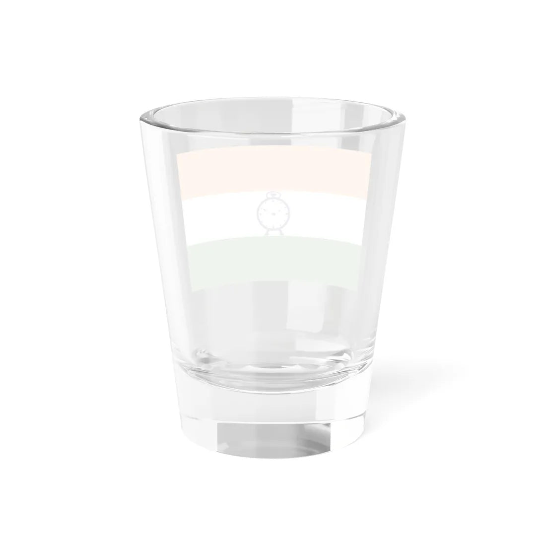 NCP-flag (India) Shot Glass 1.5oz - Go Mug Yourself