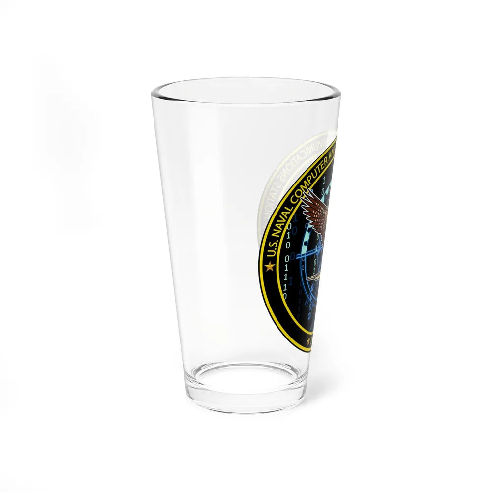 NCTS Bahrain (U.S. Navy) Pint Glass 16oz-Go Mug Yourself