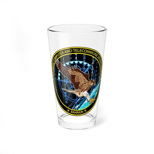 NCTS Bahrain (U.S. Navy) Pint Glass 16oz 16oz - Go Mug Yourself