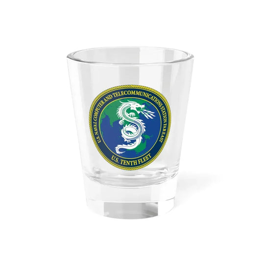 NCTS Far East (U.S. Navy) Shot Glass 1.5oz 1.5oz - Go Mug Yourself