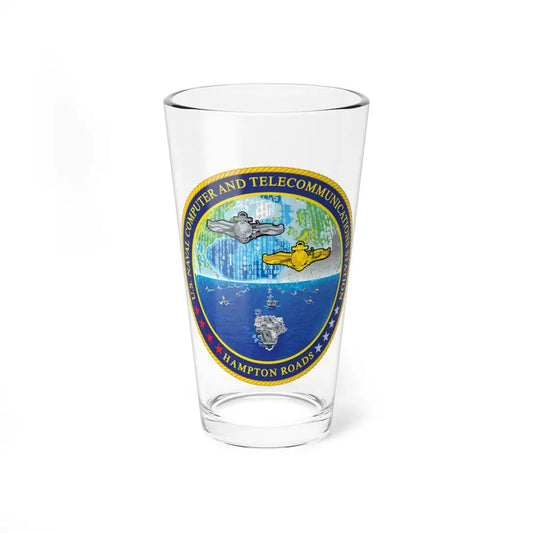 NCTS Hampton Roads (U.S. Navy) Pint Glass 16oz 16oz - Go Mug Yourself