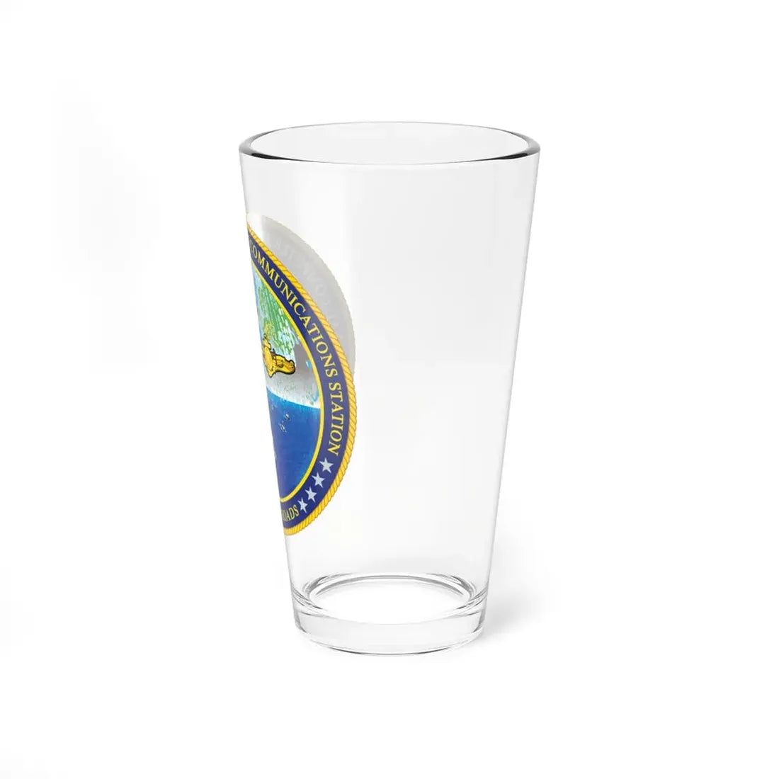 NCTS Hampton Roads (U.S. Navy) Pint Glass 16oz - Go Mug Yourself