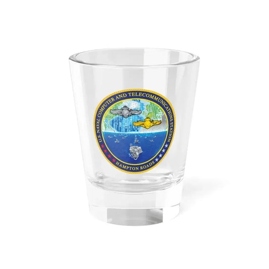 NCTS Hampton Roads (U.S. Navy) Shot Glass 1.5oz 1.5oz - Go Mug Yourself