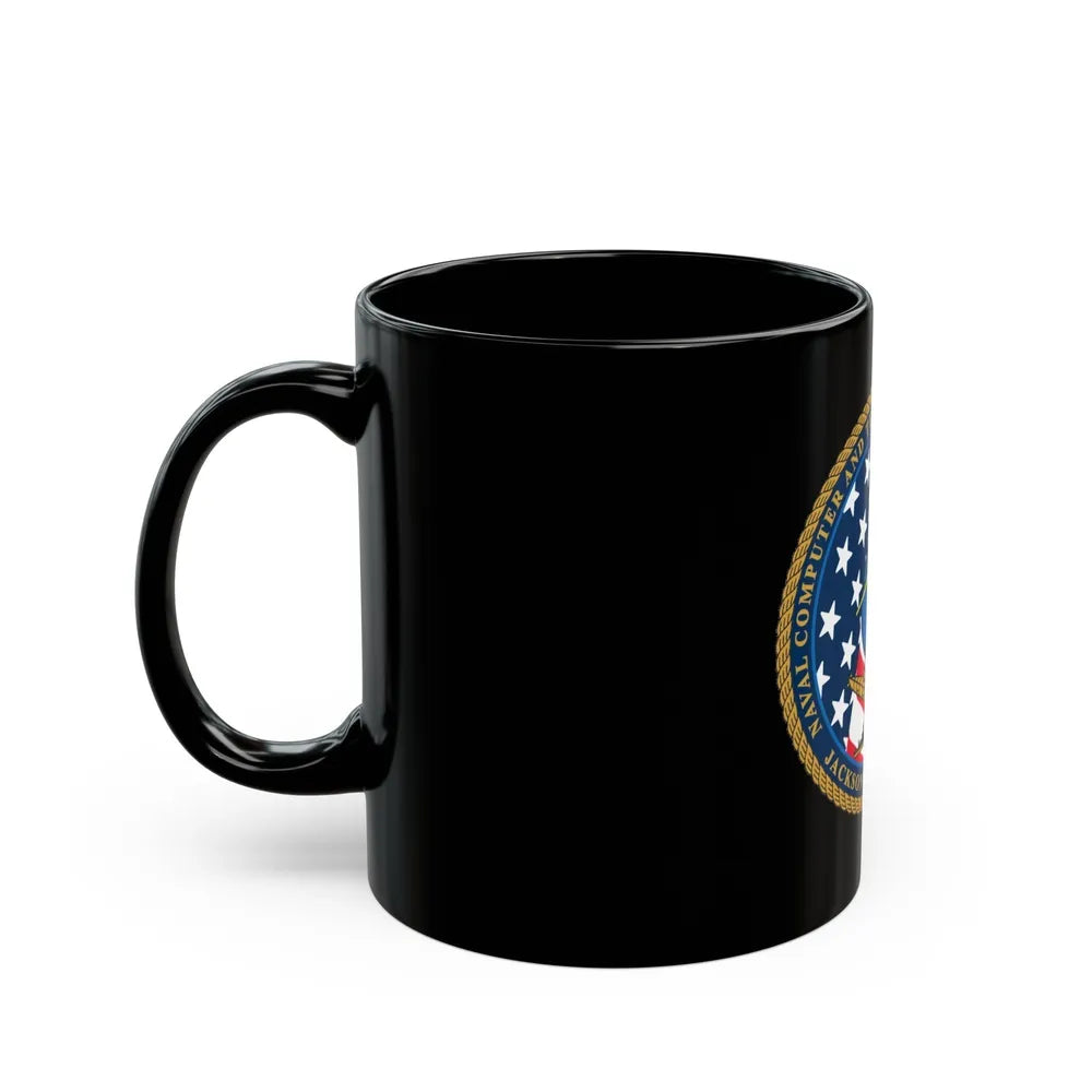 NCTS Jacksonville (U.S. Navy) Black Coffee Mug-Go Mug Yourself