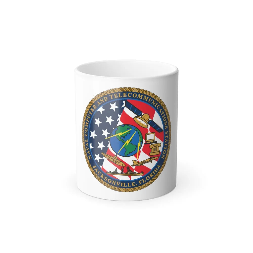 NCTS Jacksonville (U.S. Navy) Color Changing Mug 11oz-11oz-Go Mug Yourself