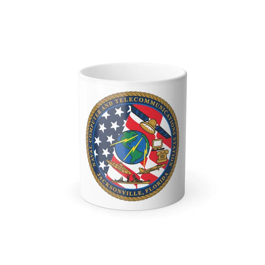NCTS Jacksonville (U.S. Navy) Color Changing Mug 11oz-11oz-Go Mug Yourself