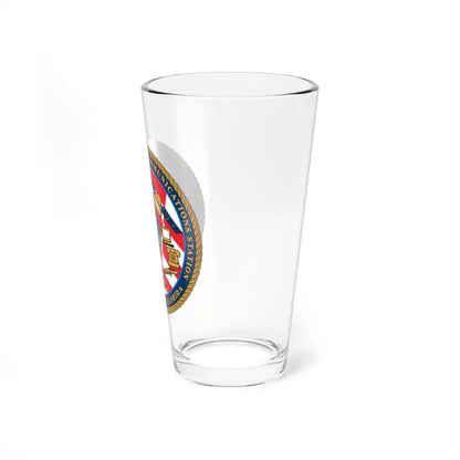 NCTS Jacksonville (U.S. Navy) Pint Glass 16oz-Go Mug Yourself