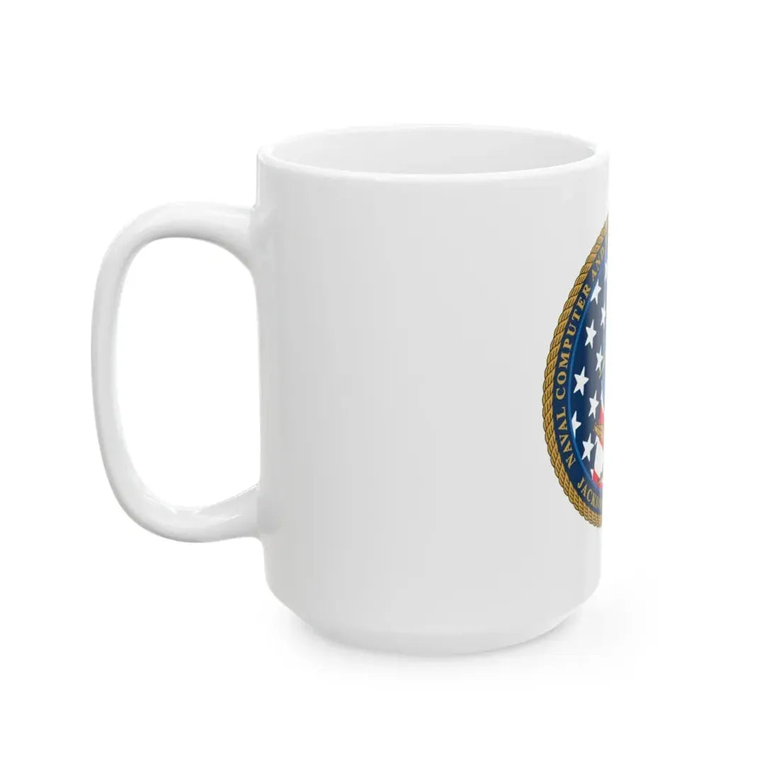 NCTS Jacksonville (U.S. Navy) White Coffee Mug - Go Mug Yourself