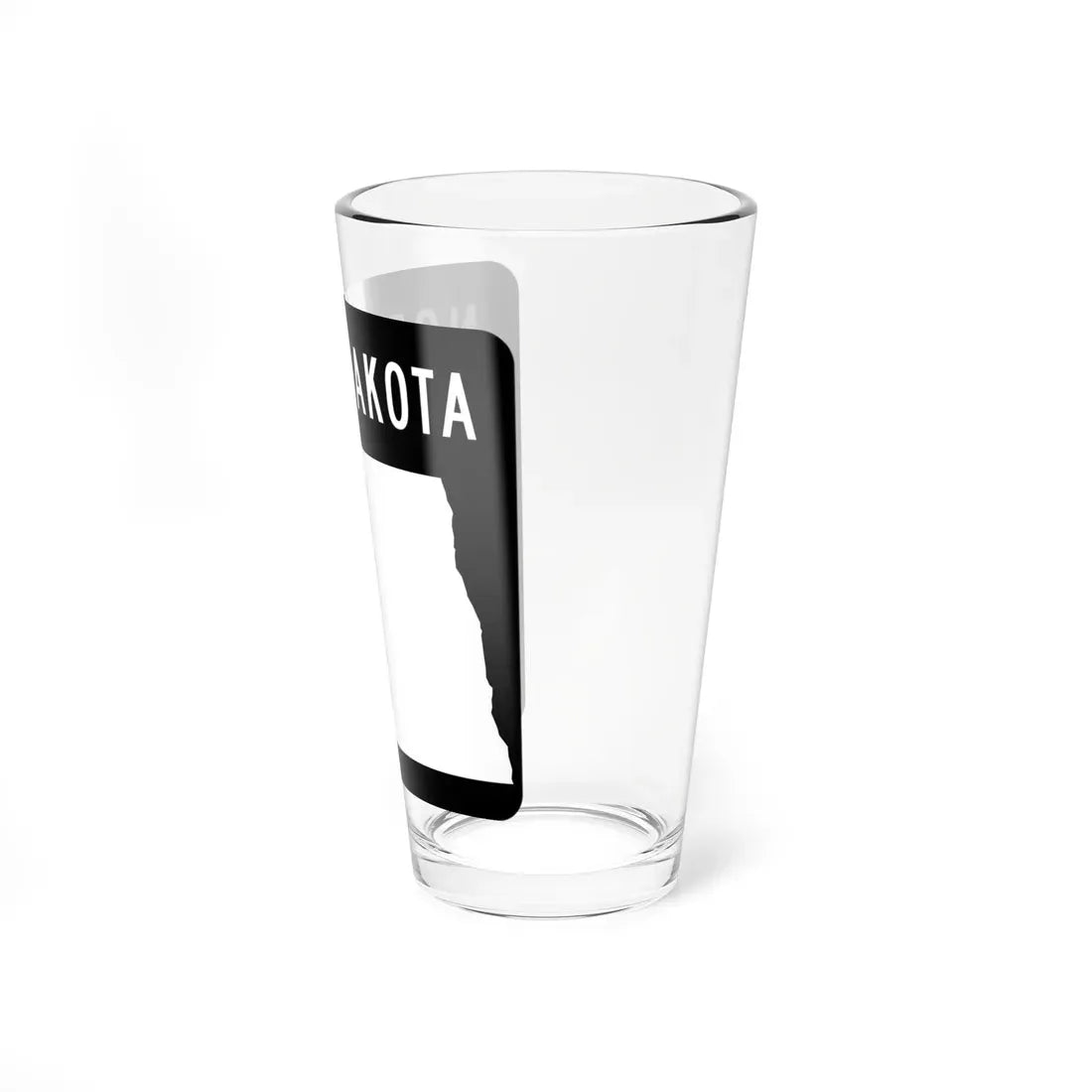 ND-1 2015 (North Dakota) (Road Sign) Pint Glass 16oz - Go Mug Yourself