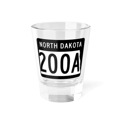 ND-200A 2015 (North Dakota) (Road Sign) Shot Glass 1.5oz 1.5oz - Go Mug Yourself