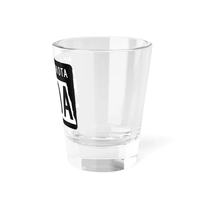 ND-200A 2015 (North Dakota) (Road Sign) Shot Glass 1.5oz - Go Mug Yourself
