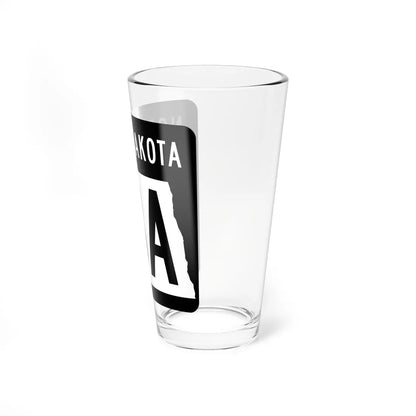 ND-23A 2015 (North Dakota) (Road Sign) Pint Glss 16oz - Go Mug Yourself