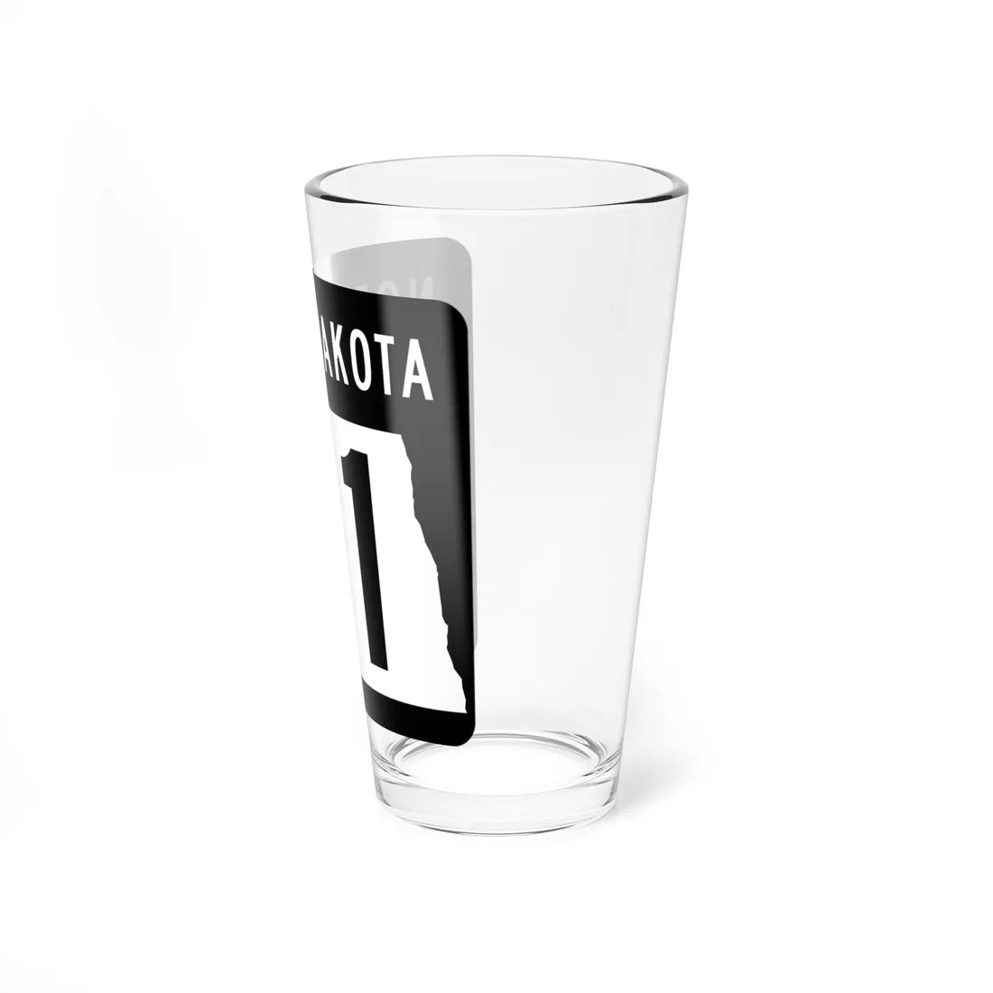 ND-31 2015 (North Dakota) (Road Sign) Pint Glss 16oz - Go Mug Yourself