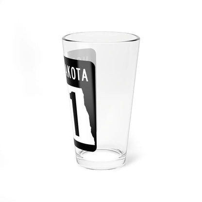 ND-41 2015 (North Dakota) (Road Sign) Pint Glss 16oz - Go Mug Yourself