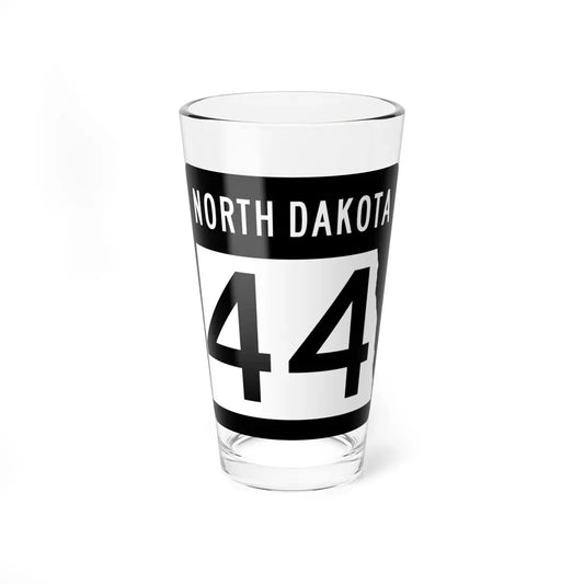 ND-44 2015 (North Dakota) (Road Sign) Pint Glass 16oz 16oz - Go Mug Yourself