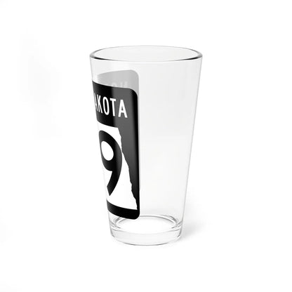 ND-49 2015 (North Dakota) (Road Sign) Pint Glss 16oz - Go Mug Yourself