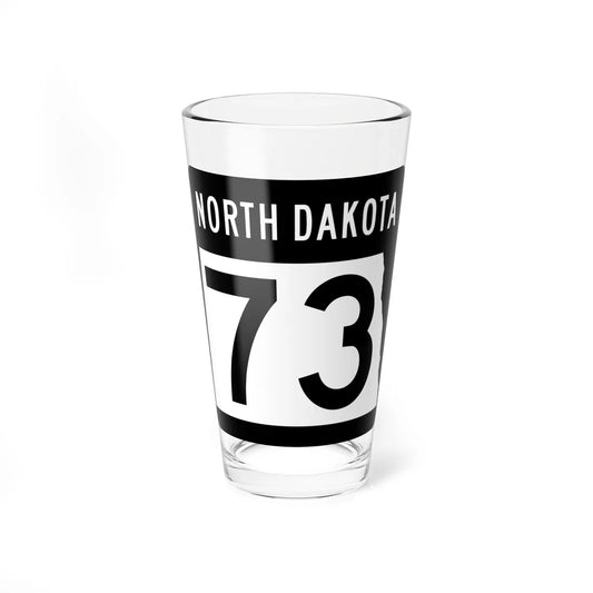 ND-73 2015 (North Dakota) (Road Sign) Pint Glss 16oz 16oz - Go Mug Yourself